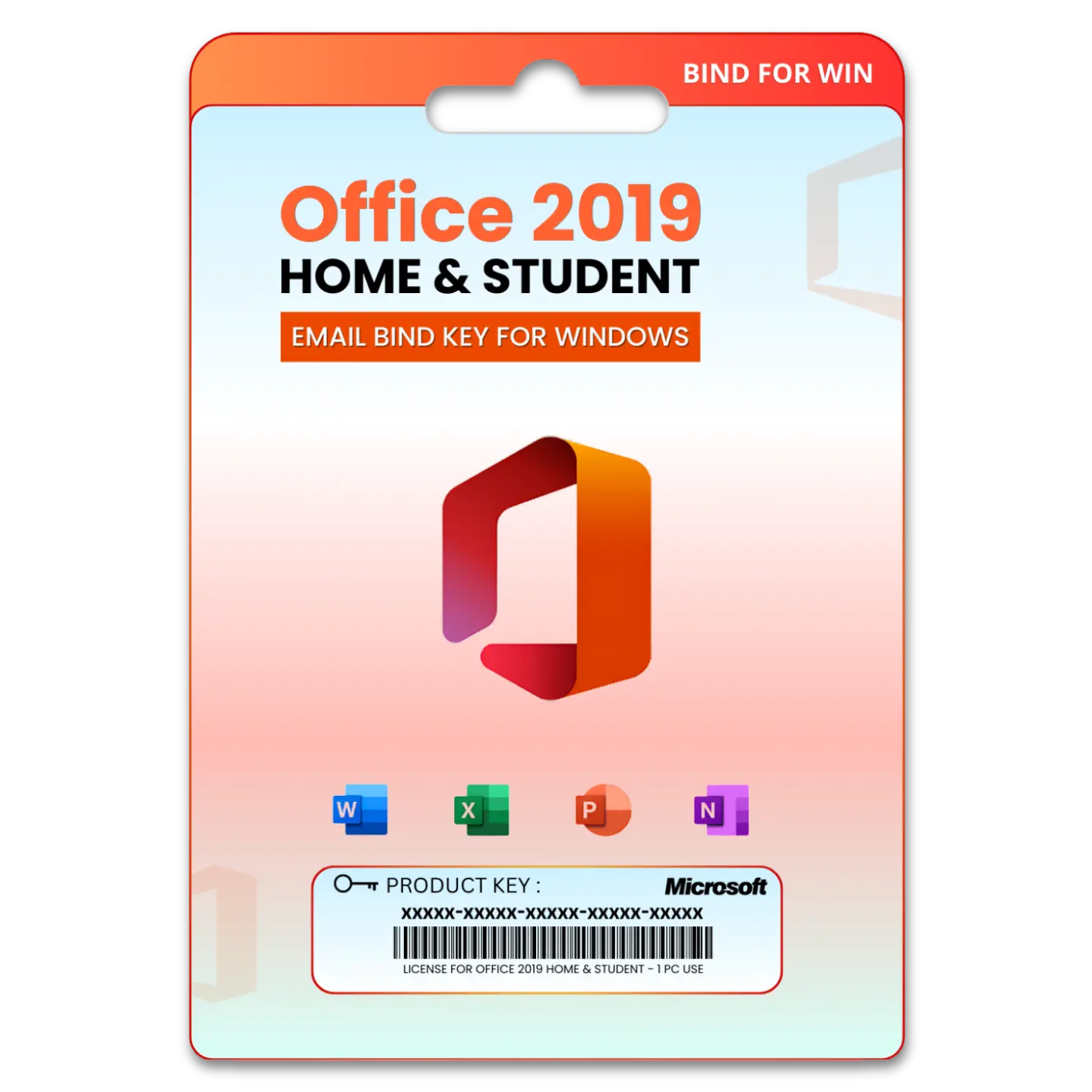Office 2019 Home & Student 1PC [Bind for win] - Image 1