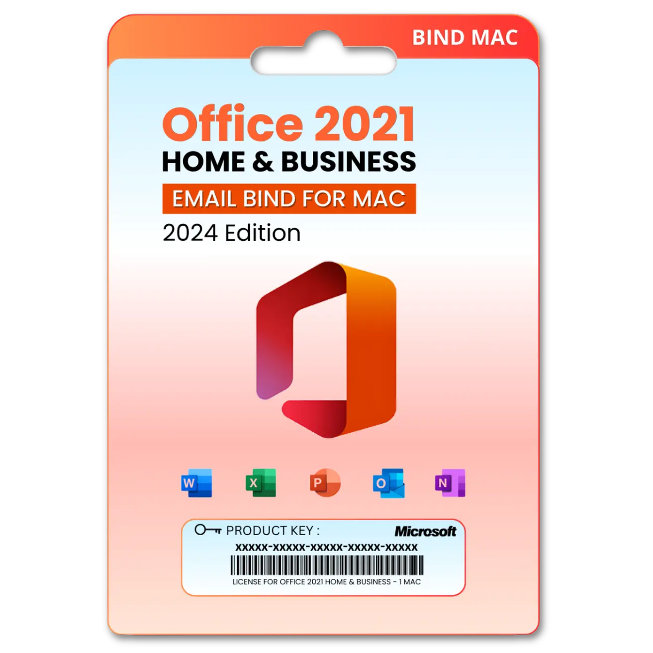 Office 2021 Home & Business Bind Key For Mac - Image 1