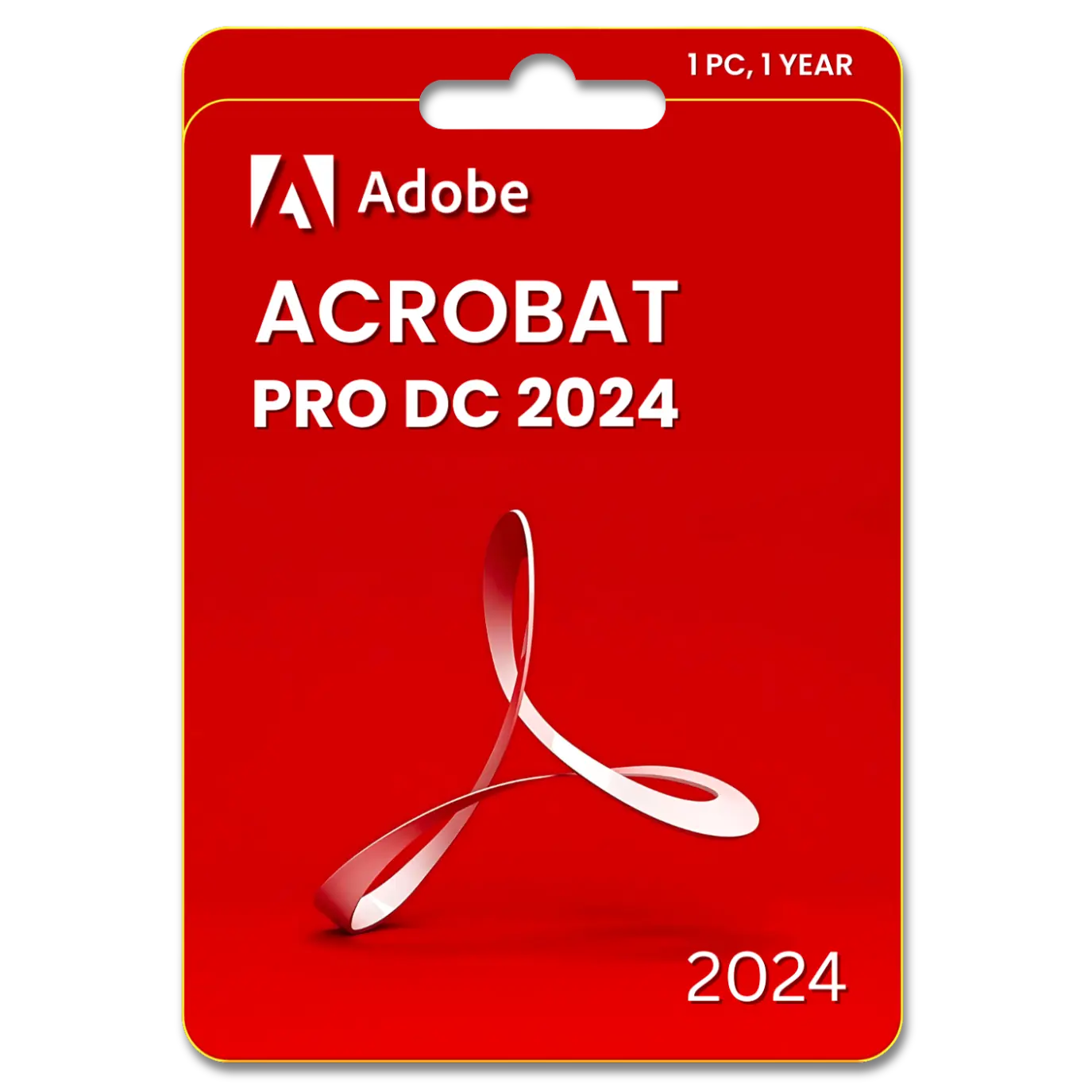 Adobe Acrobat 2024 Pro DC 1 Device for 1 Year