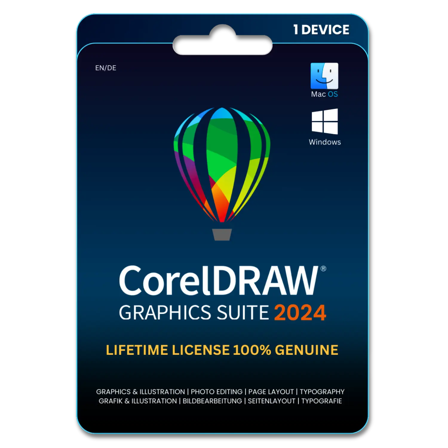 CorelDRAW Graphics Suite 2024 Original License Key - Image 1