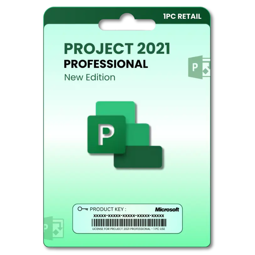 Project 2021 Professional Original License Key