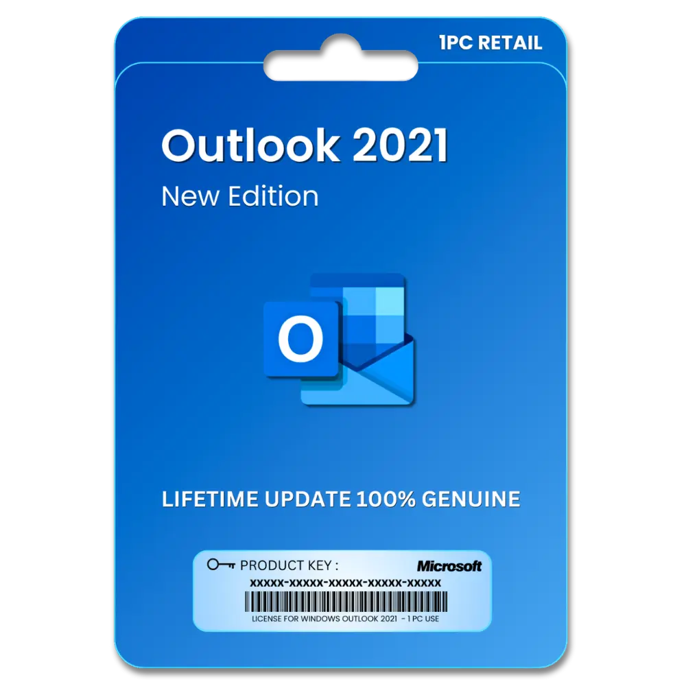 Outlook 2021 Original License Key For 1PC