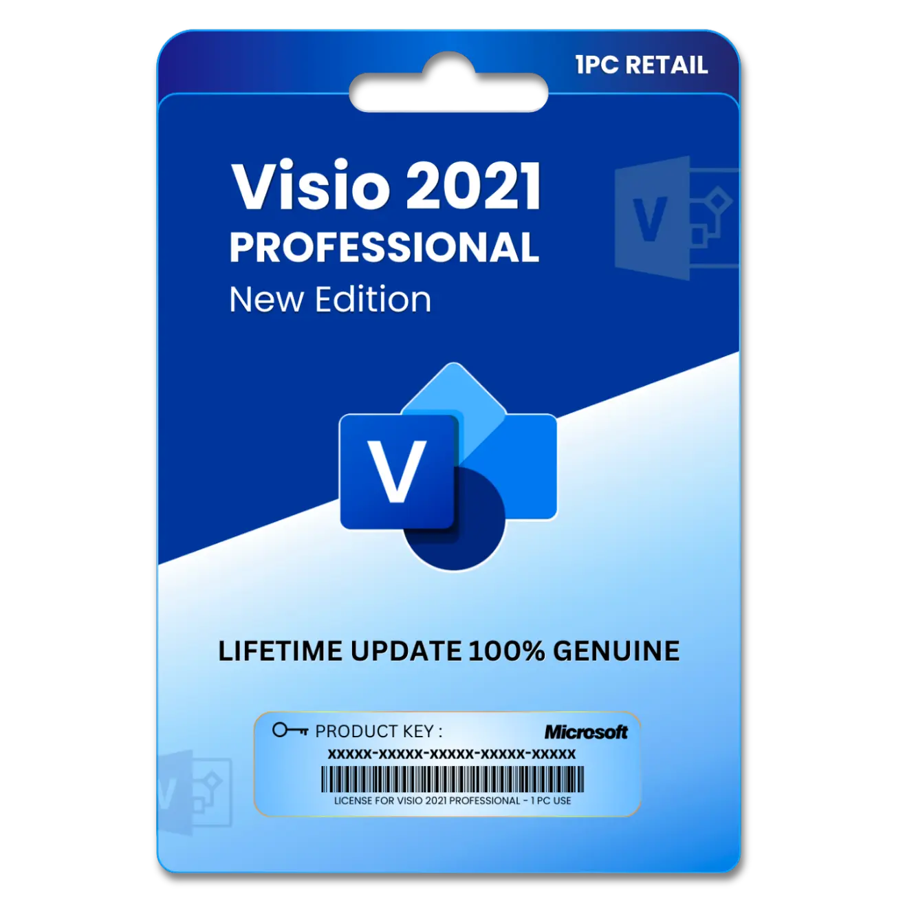 Visio 2021 Professional Original License Key