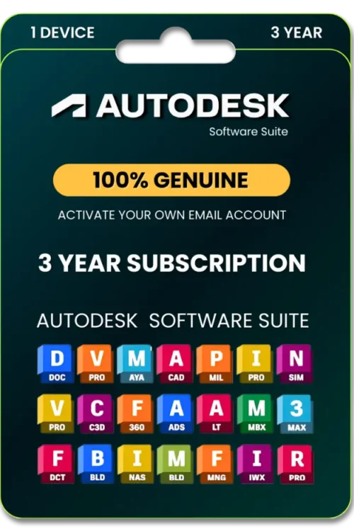 Autodesk Software Suite Original License
