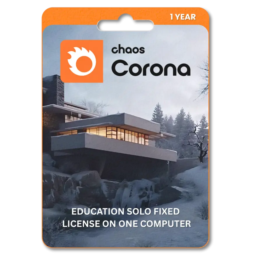Chaos Corona (Education) – Renderer for architectural visualization | 1 Year
